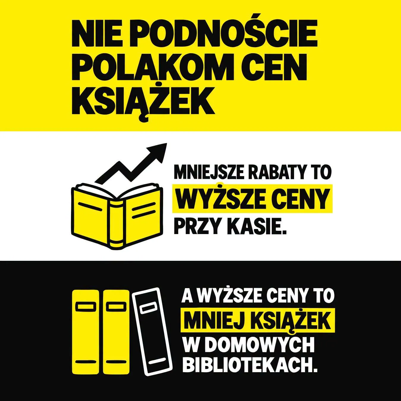 Książki i komiksy bez dużych rabatów? Rusza kampania „Nie podnoście Polakom cen książek”