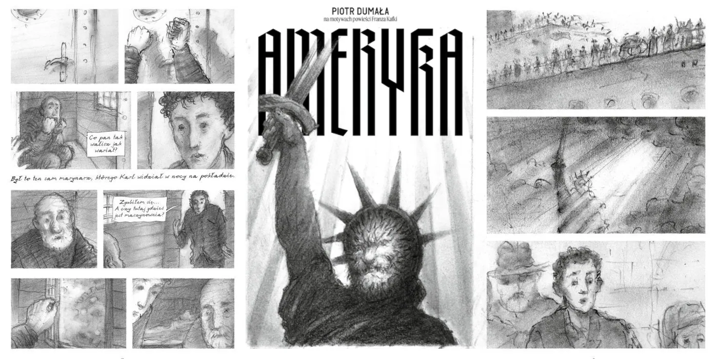 Piotr Dumała spotka się z czytelnikami w Krakowie. W programie rozmowa o komiksie „Ameryka”