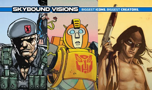 Transformers, G.I. Joe i Turok w nowych komiksach. Skybound zapowiada serię Visions na 2027 rok