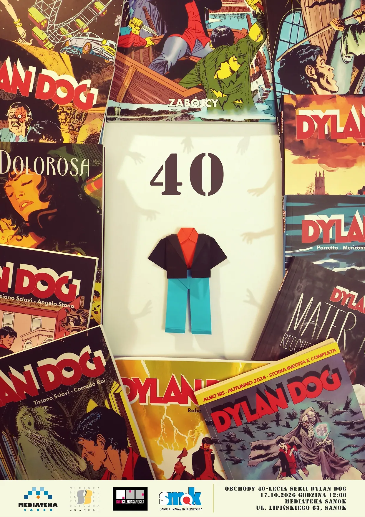 Dylan Dog świętuje 40-lecie. W Sanoku będą spotkania i wystawa