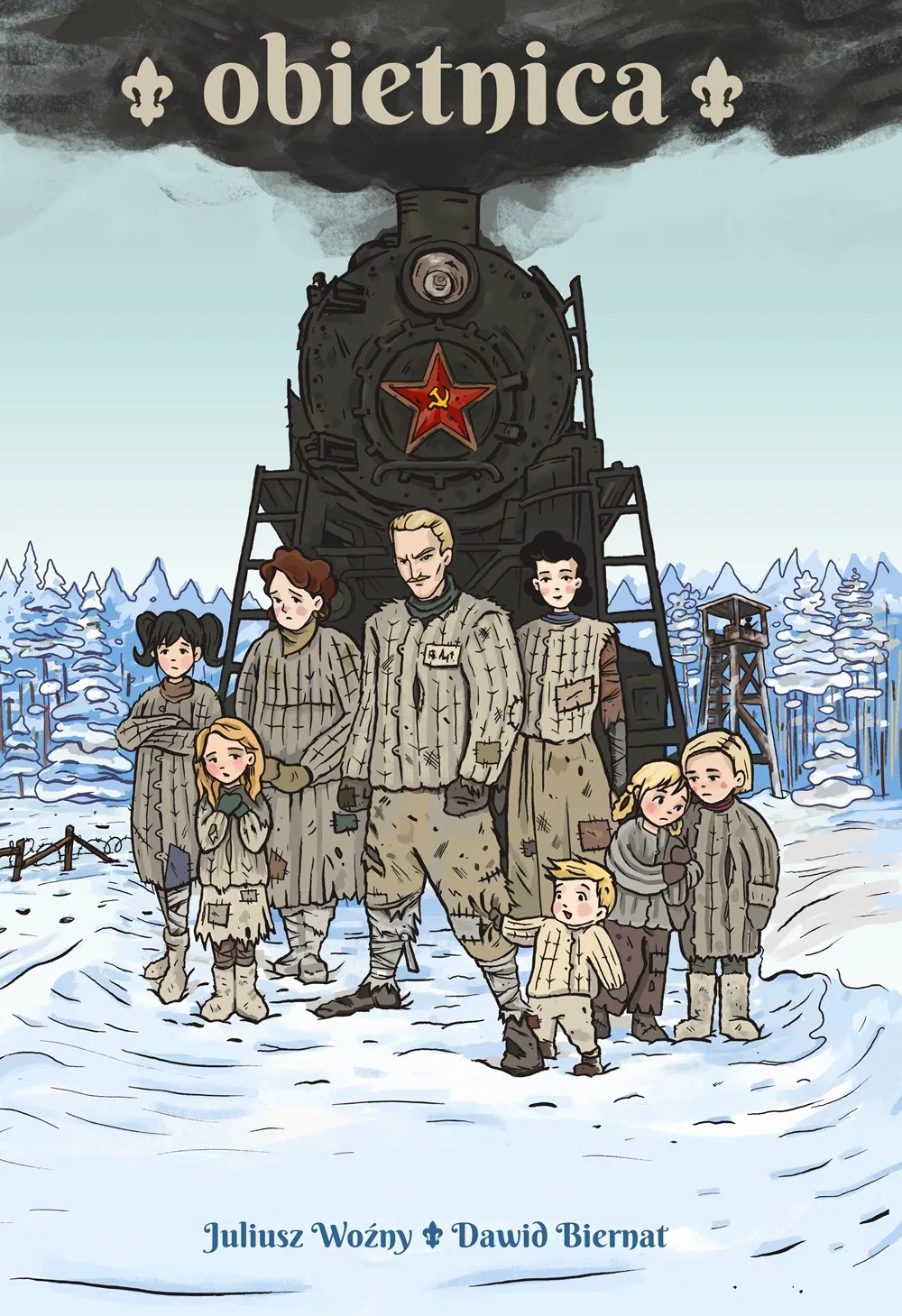 Juliusz Woźny nominowany do nagrody BohaterONy 2026 za komiks „Obietnica”