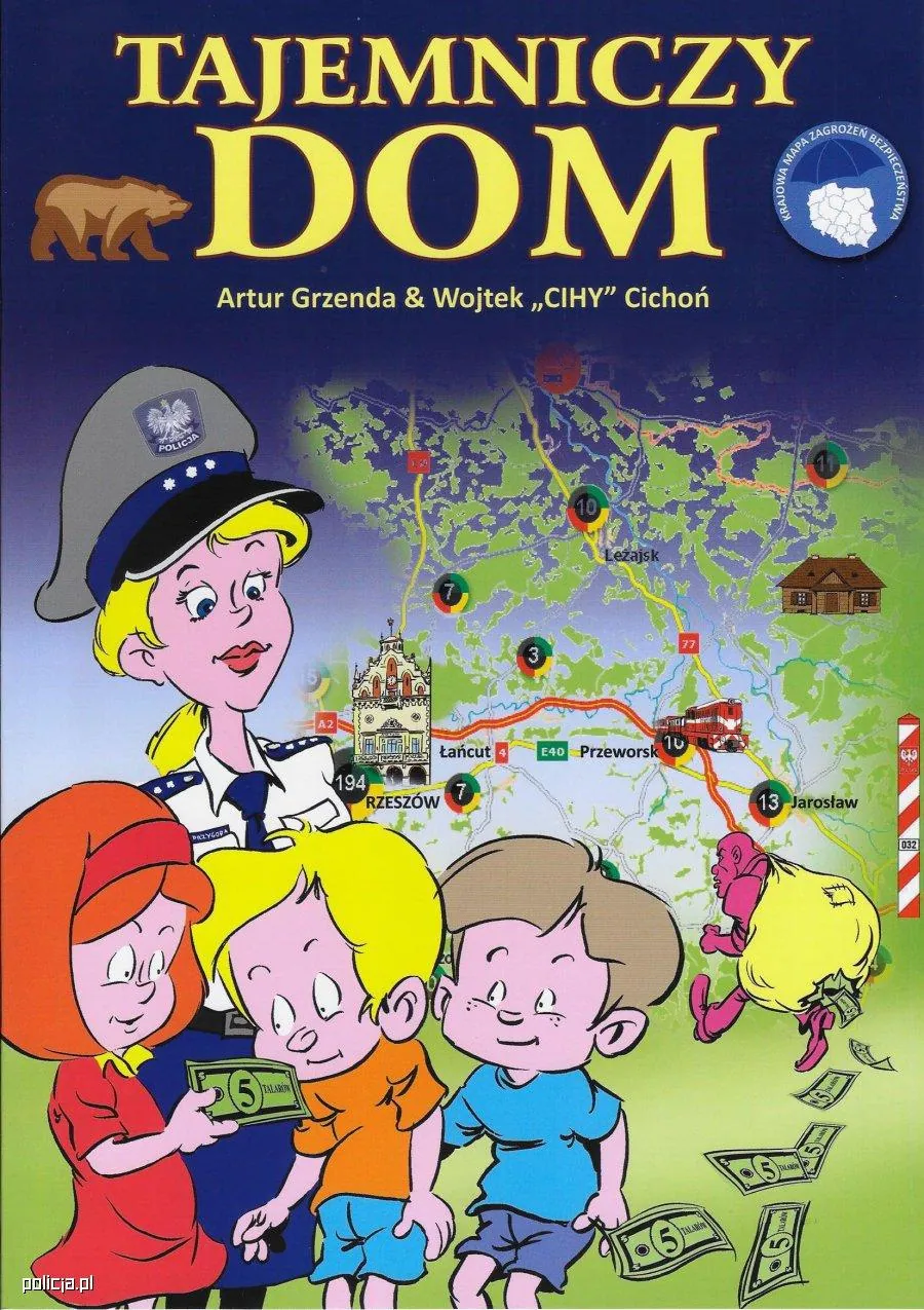 „Operacja CIEŃ”. Policja wydała nowy komiks o handlu ludźmi