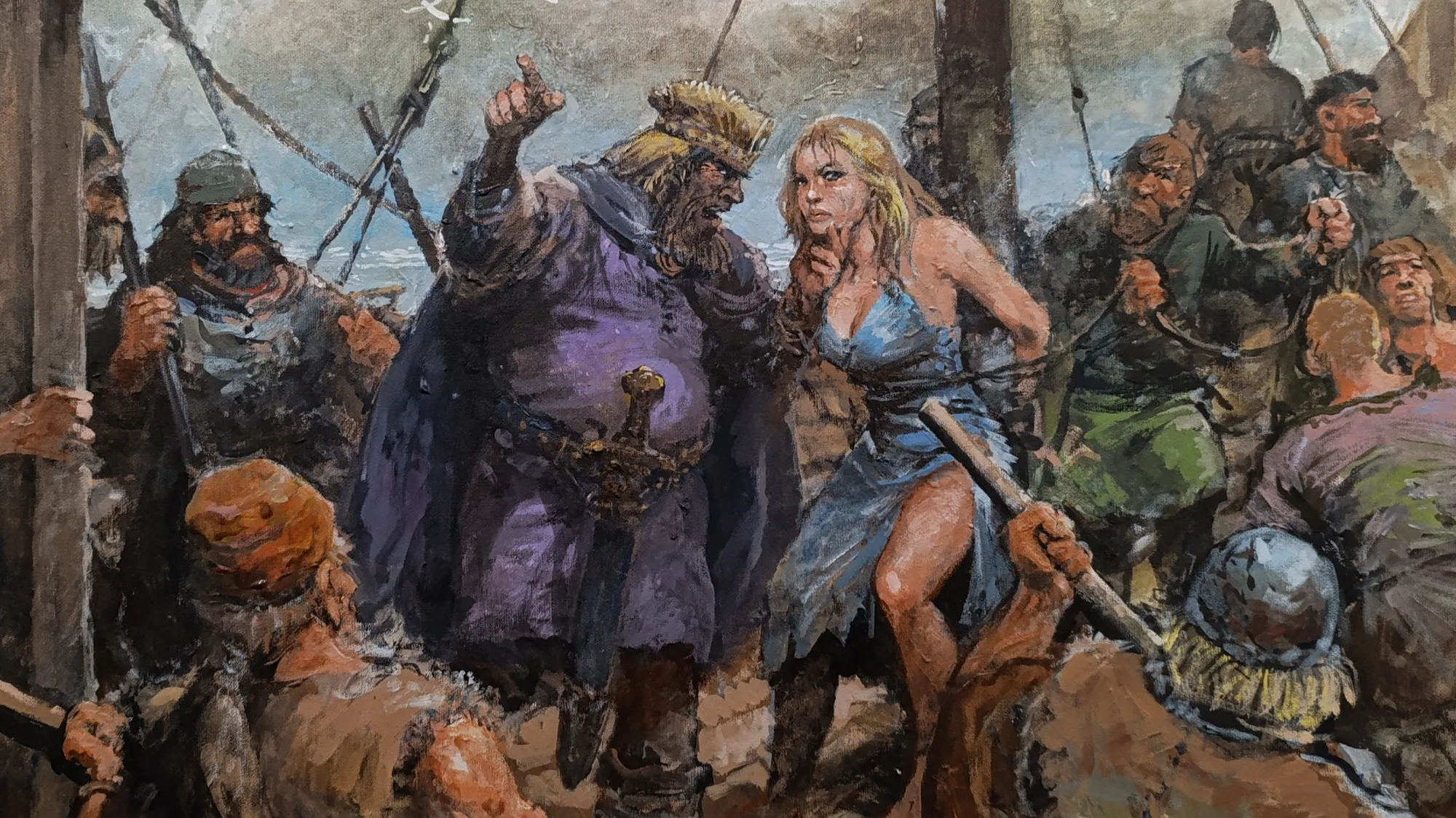 916 ilustracji Rosińskiego na 50-lecie „Thorgala”. Pokazano wnętrze jubileuszowego artbooka