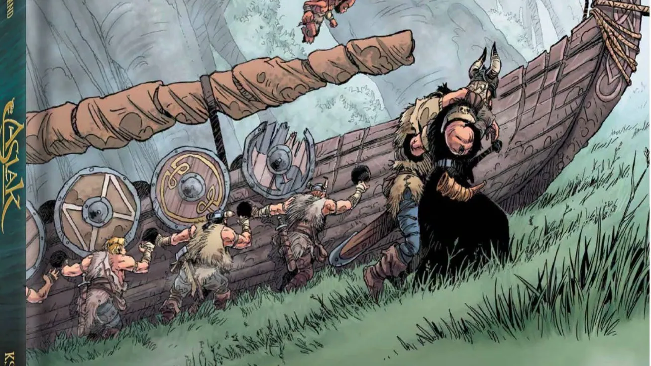 „Aslak” – przygodowy komiks o wikingach w listopadowych zapowiedziach Lost In Time