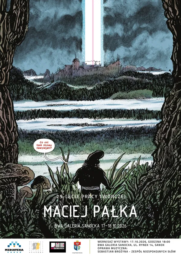 Maciej Pałka świętuje 25-lecie pracy twórczej. Jubileuszowa wystawa w Sanoku