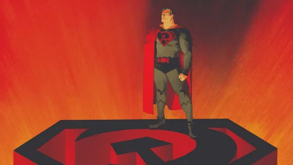 „Superman. Czerwony Syn” w serii DC Compact. Egmont pokazał przykładowe plansze