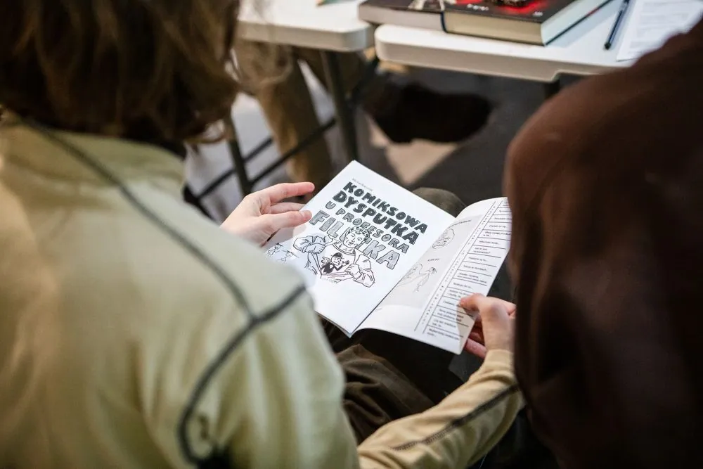 Komiksowa Dysputka u Profesora Filutka. Najbliższe spotkanie 16 listopada