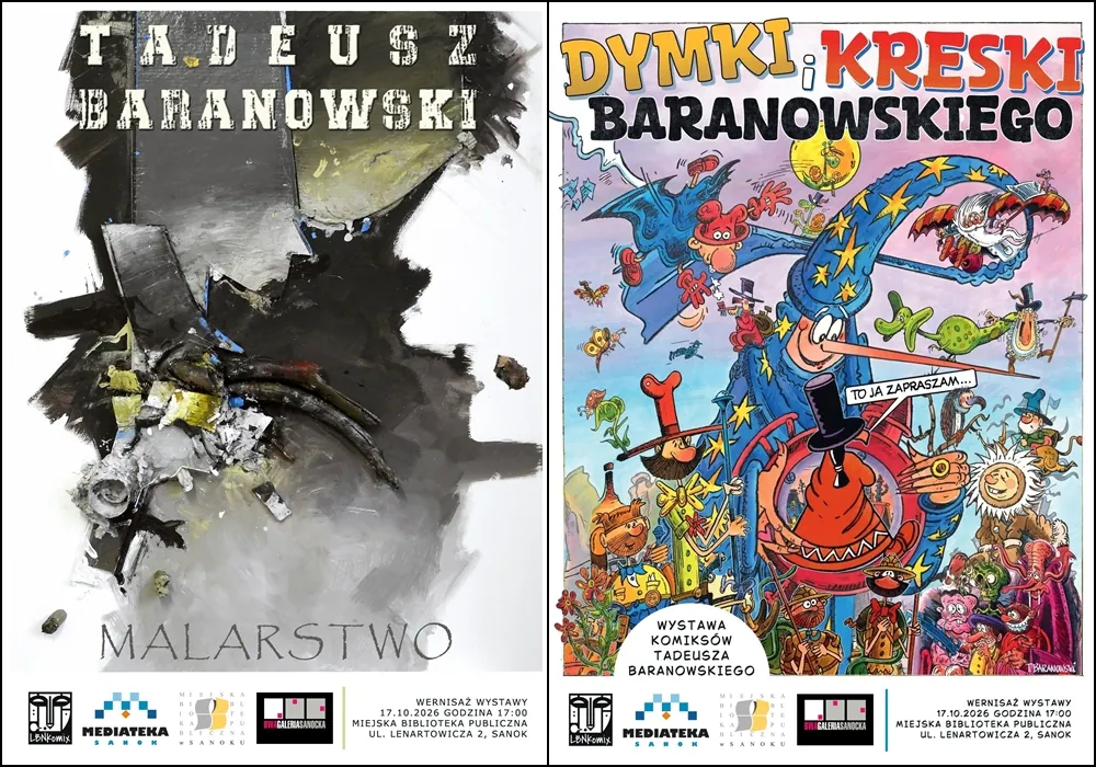Malarstwo Tadeusza Baranowskiego. Dwie wystawy poświęcone artyście w Sanoku