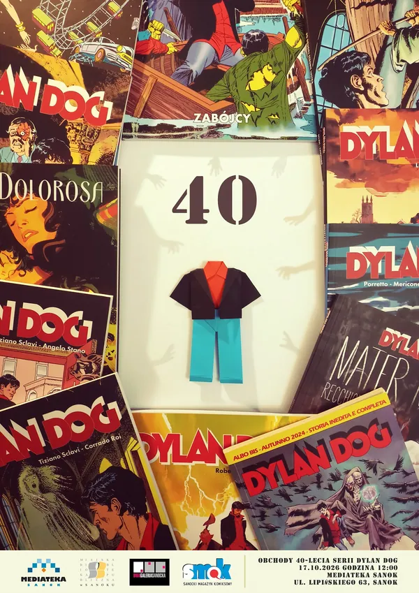 Dylan Dog świętuje 40-lecie. W Sanoku będą spotkania i wystawa