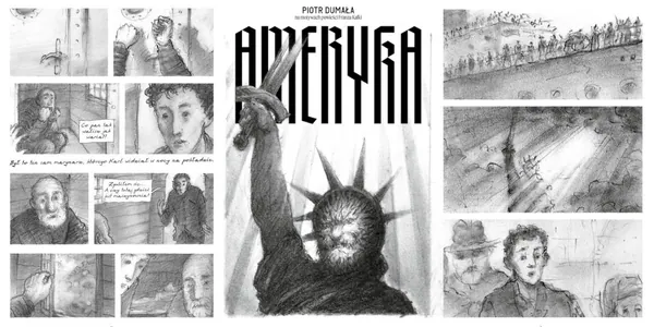 Piotr Dumała spotka się z czytelnikami w Krakowie. W programie rozmowa o komiksie „Ameryka”
